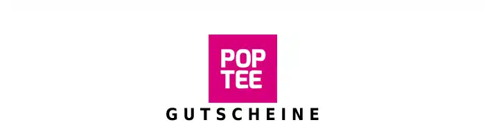 pop-tee Gutschein Logo Oben