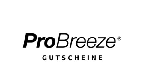 probreeze Gutschein Logo Seite
