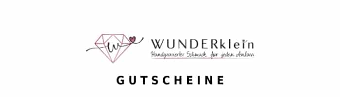 wunderklein Gutschein Logo Oben