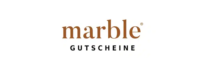 marble Gutschein Logo Oben