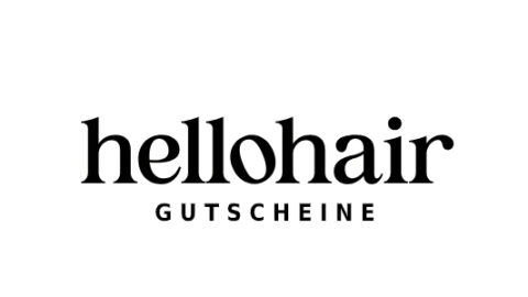 hellohair Gutschein Logo Seite