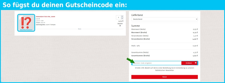 rotbaeckchen-shop Gutschein einfuegen und sparen blau