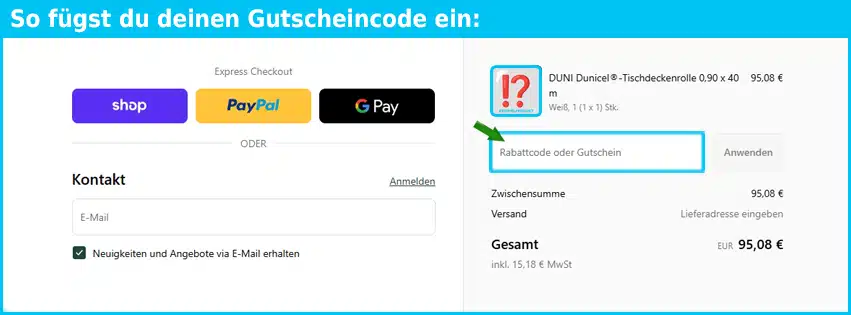 trinkhalme.de Gutschein einfuegen und sparen blau