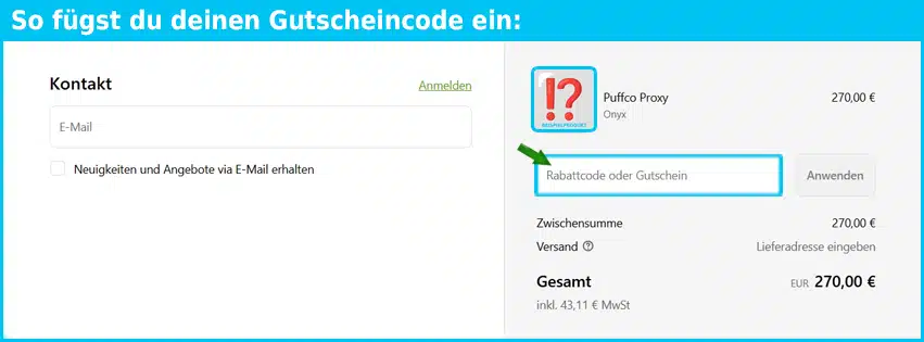 avaay Gutschein einfuegen und sparen blau