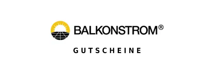 balkonstrom Gutschein Logo Oben