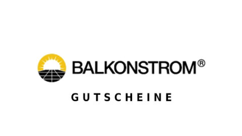 balkonstrom Gutschein Logo Seite