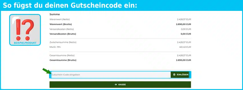 dreamgarden Gutschein einfuegen und sparen blau