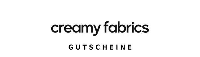 creamyfabrics Gutschein Logo Oben
