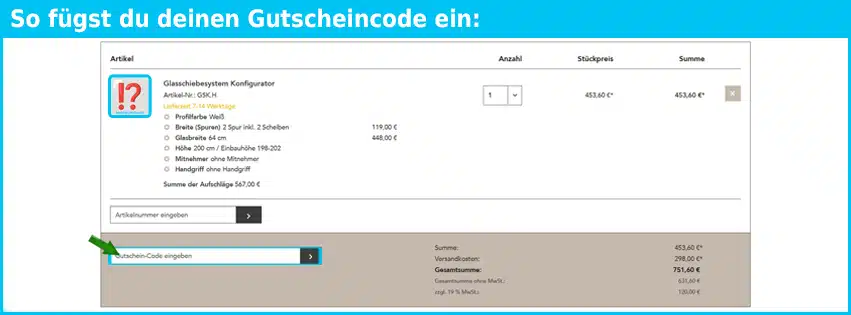 holland-terrassen Gutschein einfuegen und sparen blau