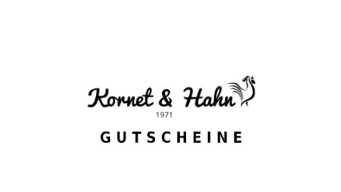 kornetundhahn Gutschein Logo Seite