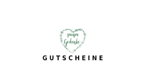 gruenergedanke Gutschein Logo Seite