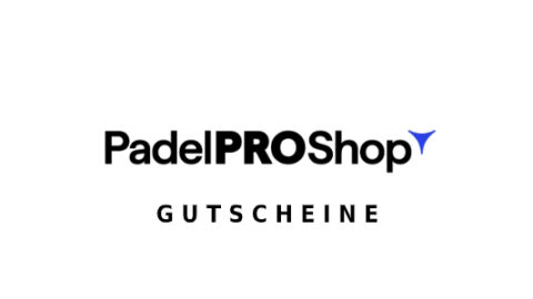 padelproshop Gutschein Logo Seite