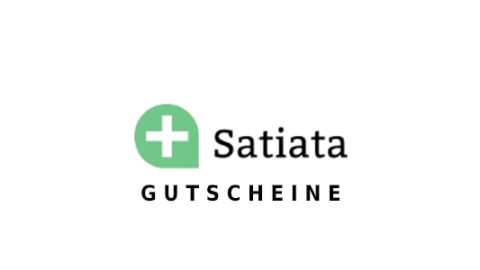 satiata-med Gutschein Logo Seite