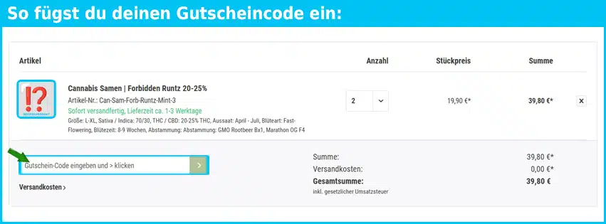 thankyoujane Gutschein einfuegen und sparen blau