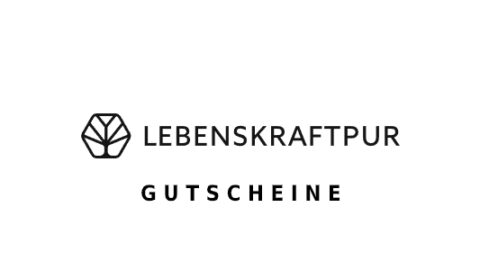lebenskraftpur Gutschein Logo Seite