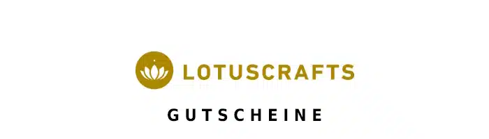 lotuscrafts Gutschein Logo Oben