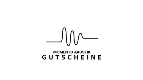 momento-akustik Gutschein Logo Seite