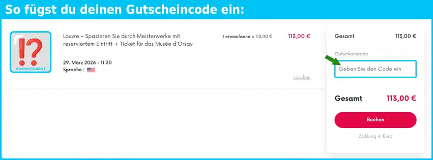 pariscityvision Gutschein einfuegen und sparen blau - Kopie