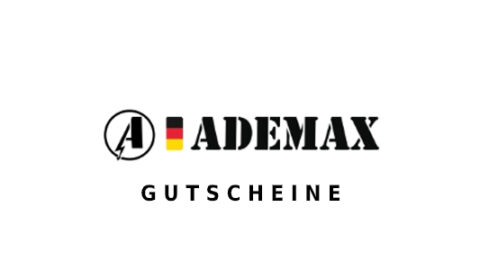 ademax Gutschein Logo Seite