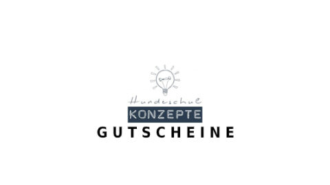 hundeschulkonzepte Gutschein Logo Seite
