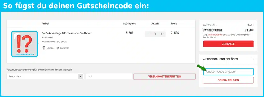 automatenwagner Gutschein einfuegen und sparen blau