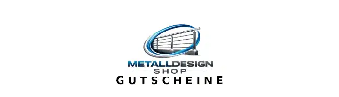 metalldesignshop Gutschein Logo Oben