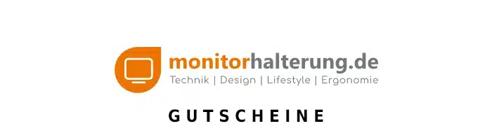 monitorhalterung.de Gutschein Logo Oben