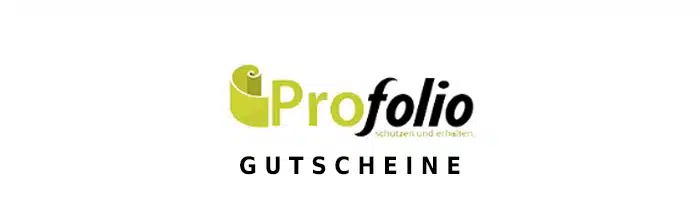 profolio Gutschein Logo Oben