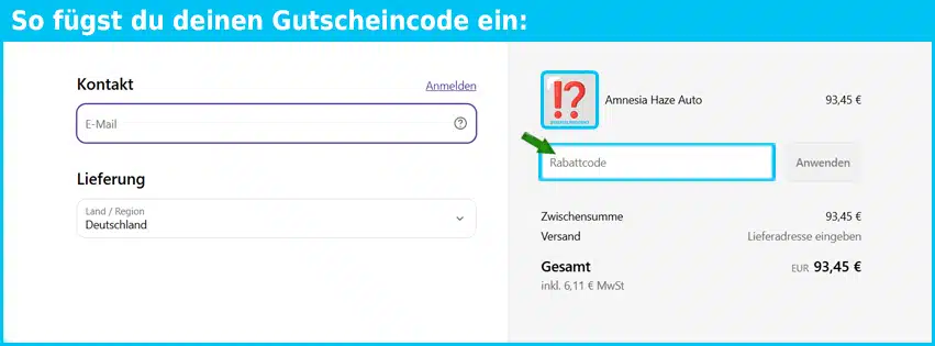guardiansofgenetics Gutschein einfuegen und sparen blau
