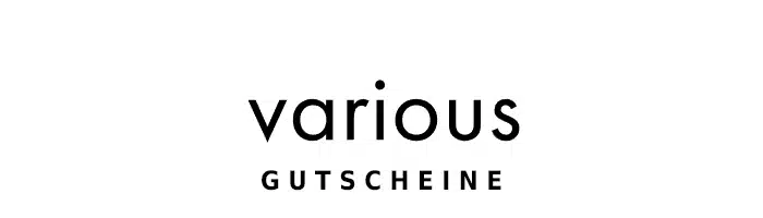 various Gutschein Logo Oben