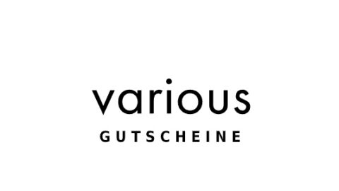 various Gutschein Logo Seite
