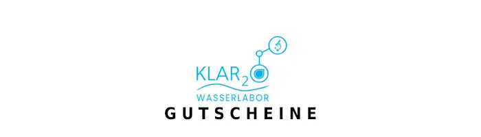 klar2o Gutschein Logo Oben