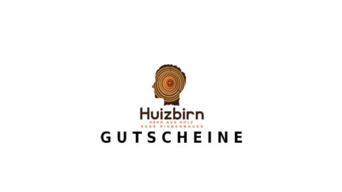 huizbirn Gutschein Logo Seite