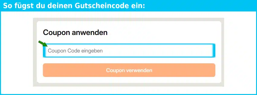 luregod Gutschein einfuegen und sparen blau