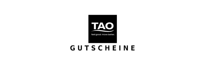 tao-sportswear Gutschein Logo Oben